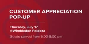 Customer Appreciation Pop Up