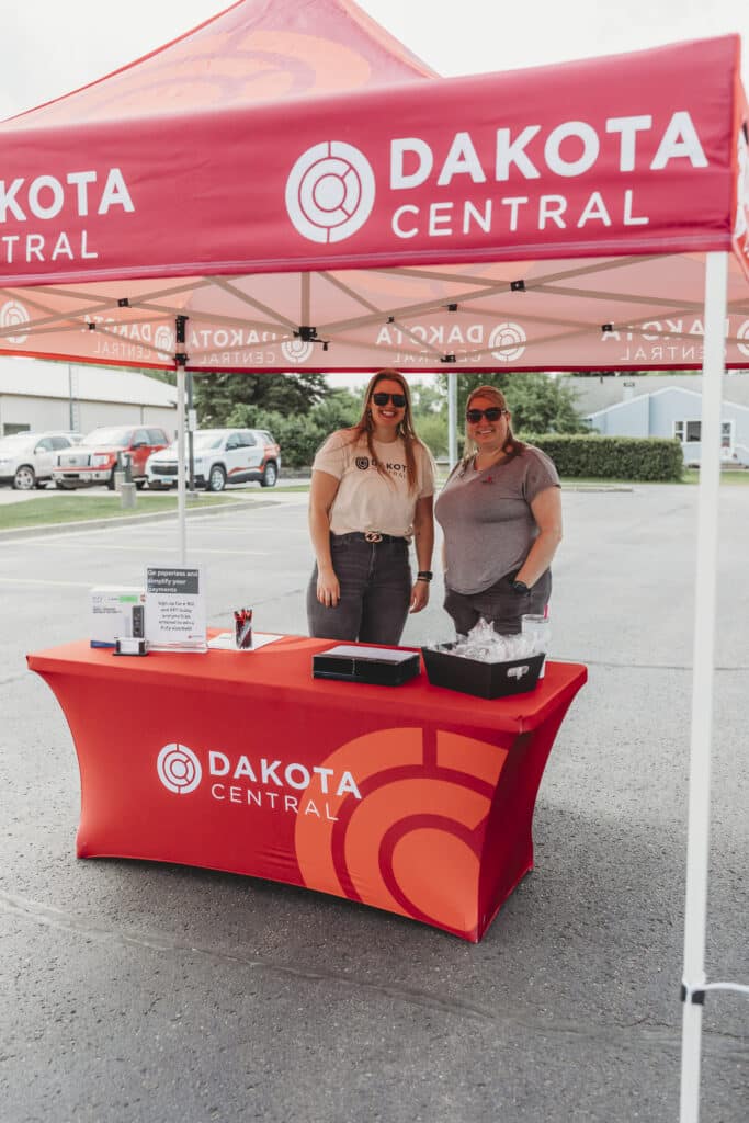 Dakota Central Customer Appreciation Lunch Booth