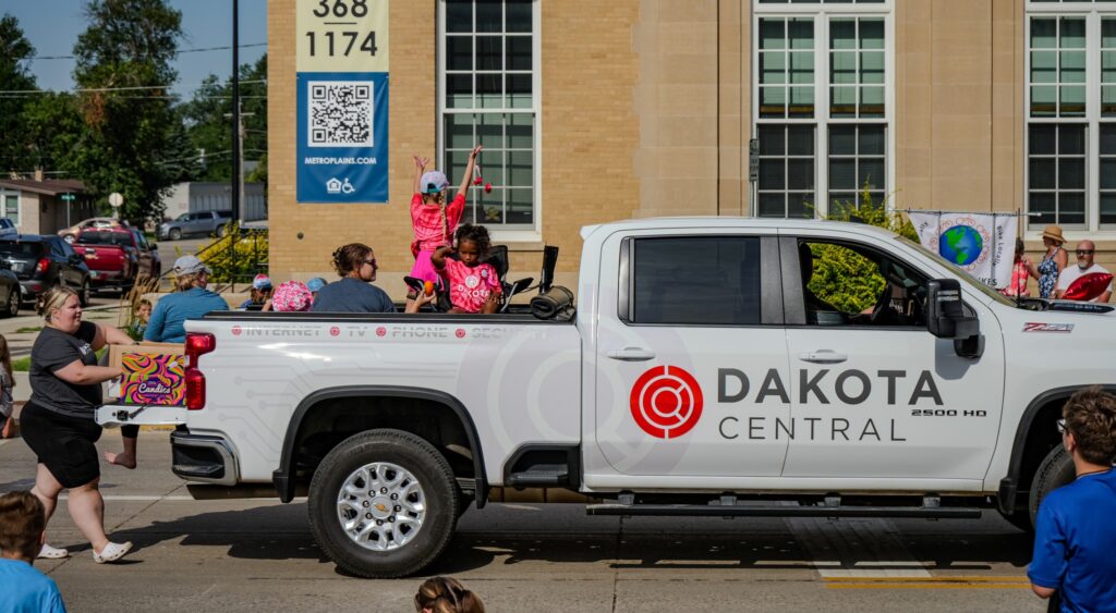 Dakota Central: Buffalo Day Parade Float