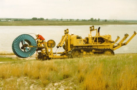 machinery by water